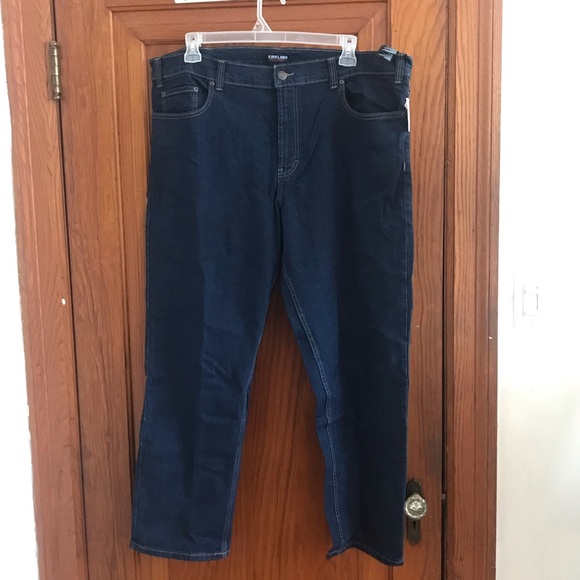 NWT Jeans 42X30, Kirkland Signature Denim Jeans New With Tags  42 X 30 - Picture 1 of 11
